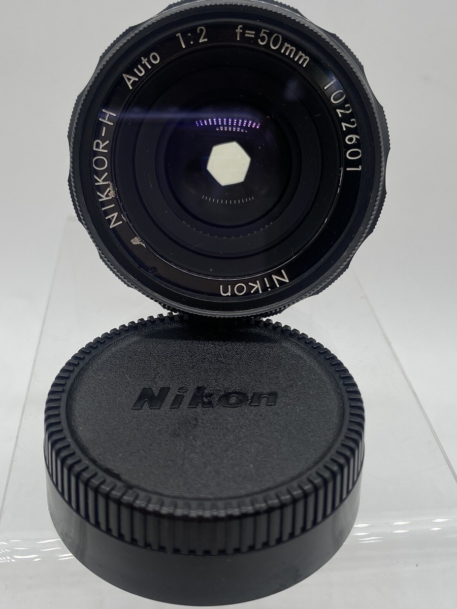 Nikon NIKKOR-H Auto 1:2 f=50mm Nippon Kogaku Japan No