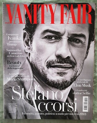 AL26 VANITY FAIR FASHION MAGAZINE 19 2017 IVANKA TRUMP MACRON RE ELON MUSK