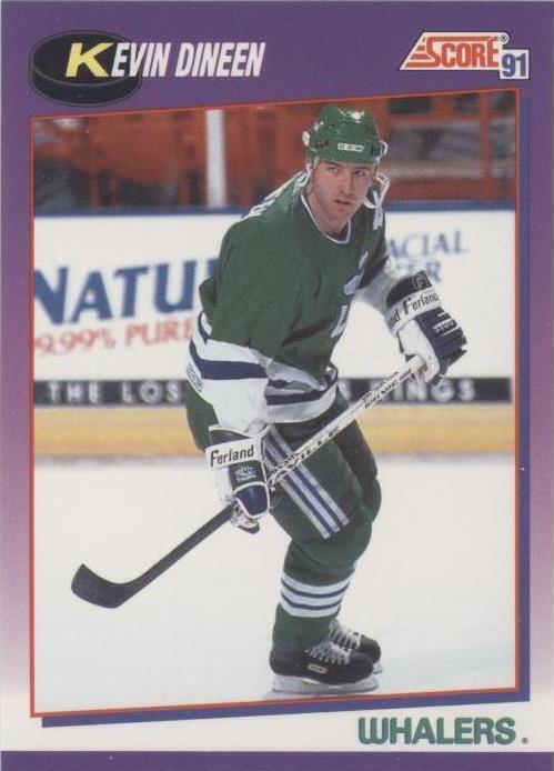 1991-92 Score American - Kevin Dineen #118 - 1 of 1