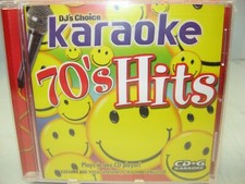 DJ's Choice KARAOKE 70's HITS, CD G 2003 TUTM NEW