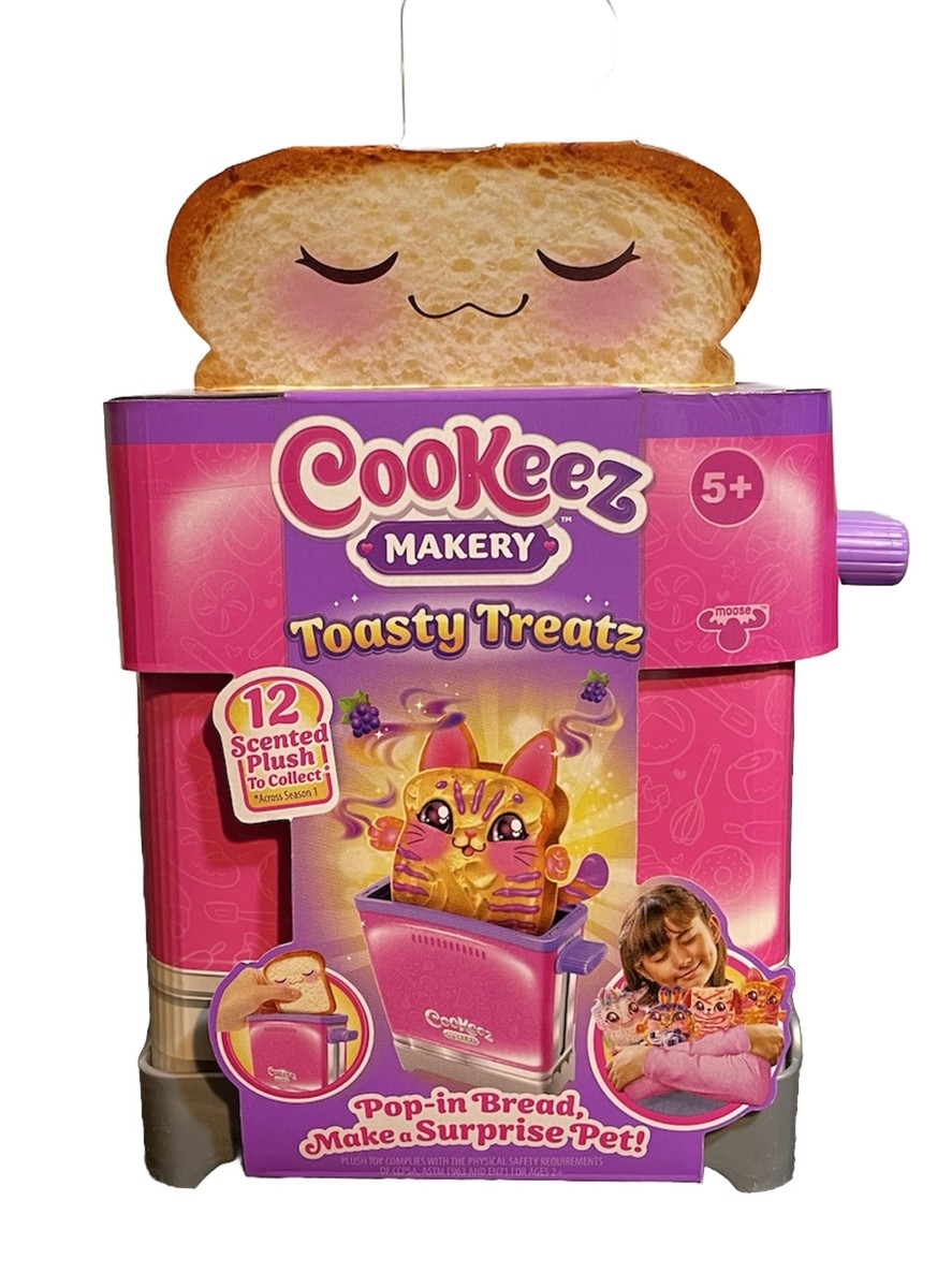 Cookeez Makery Toasty Treatz Toaster Oven Scented Plush Dolls