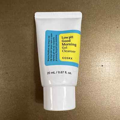Cosrx Low pH Good Morning Gel Cleanser Wash 20 mL 0.67 oz Travel Mini Sample New