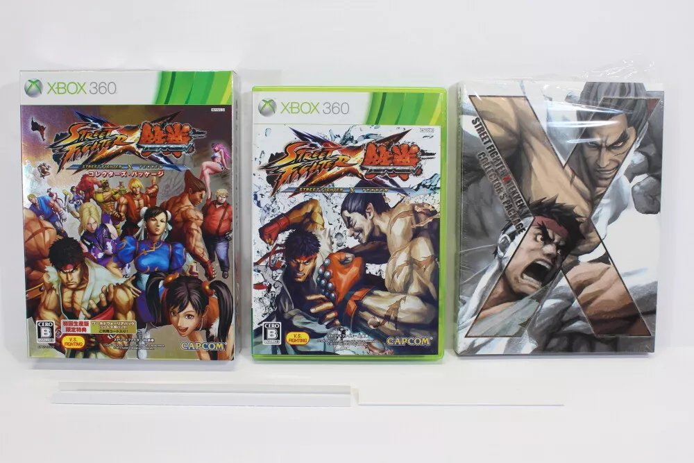 Street Fighter X Tekken Collector's Edition Japanese Xbox 360