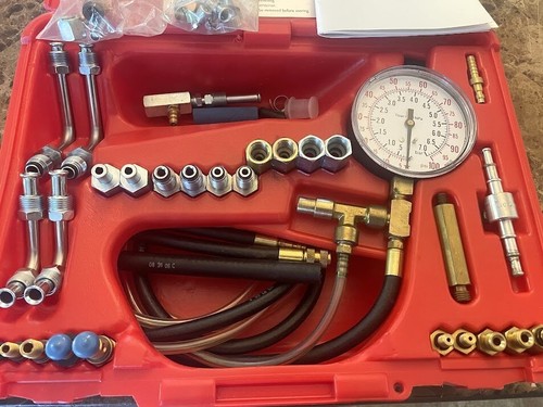 PROBADOR DE INYECCIÓN DE COMBUSTIBLE STAR PRODUCTS TU - 443 usado con todas las piezas mostradas - Imagen 4 de 4