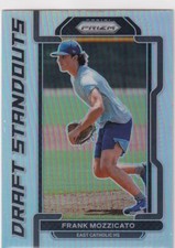 2021 PRIZMS SILVER RC FRANK MOZZICATO STANDOUTS PRIZM DRAFT ROOKIE (JC)631