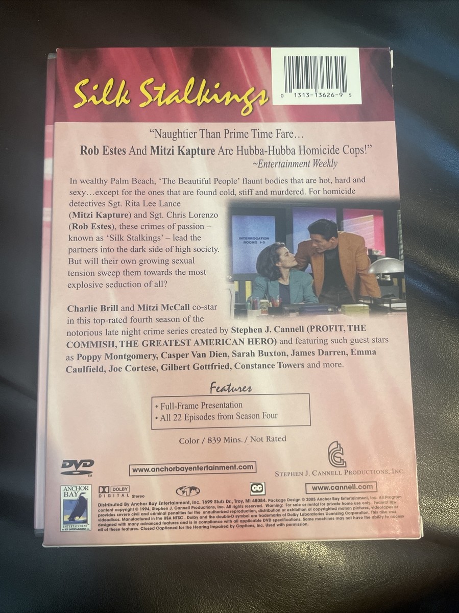 その他 Silk Stalkings: Complete Fourth Season [DVD] Silk Stalkings - The Complete Fourth Season (DVD, 2006, 3-Disc Set