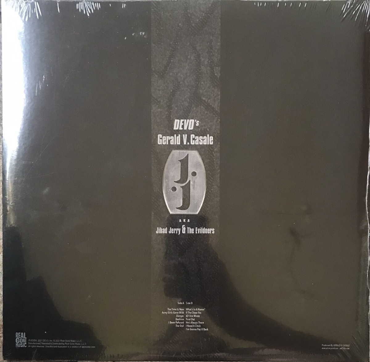 欧LP Gerald V. Casale A K A Jihad Jerry &amp;amp; The Evildoers RGM1218 Real Gone Music /00260 DEVO's Gerald V. Casale – A K A Jihad Jerry & The Evildoers