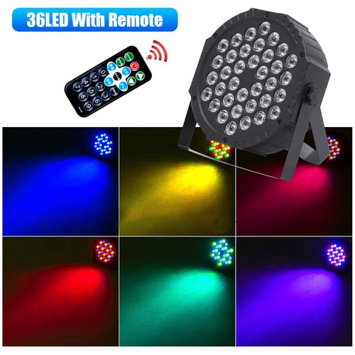36LED RGB Stage Lighting PAR Light DMX 512 Beam light Party DJ Disco Lights AU - Picture 5 of 12