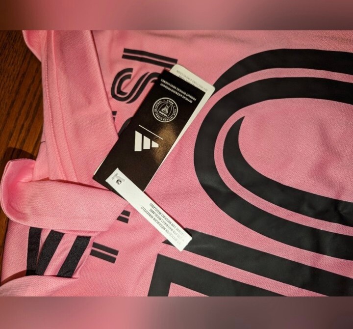 Mens 2XL Adidas Lionel Messi Pink Inter Miami CF 2023 Jersey