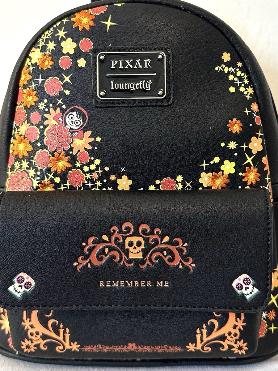 PIXAR Loungefly リュック REMEMBER ME Loungefly Disney Pixar Coco Remember Me Mini Backpack Disney