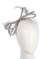 Grey sinamay racing fascinator by Max Alexander. RRP: 99.95 100 AU Seller