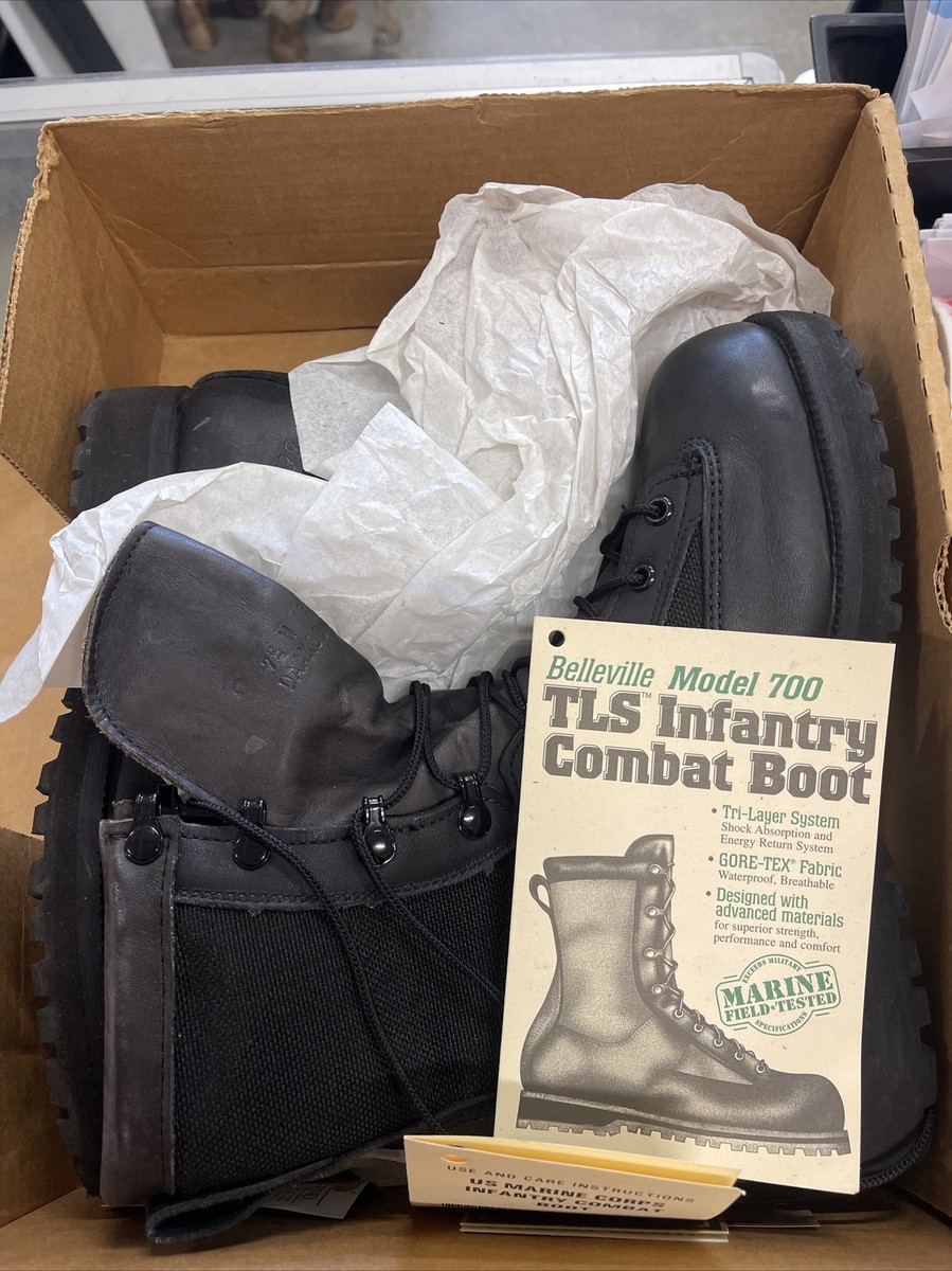Belleville Model 700 GTX Infantry Black Leather Ankle Combat