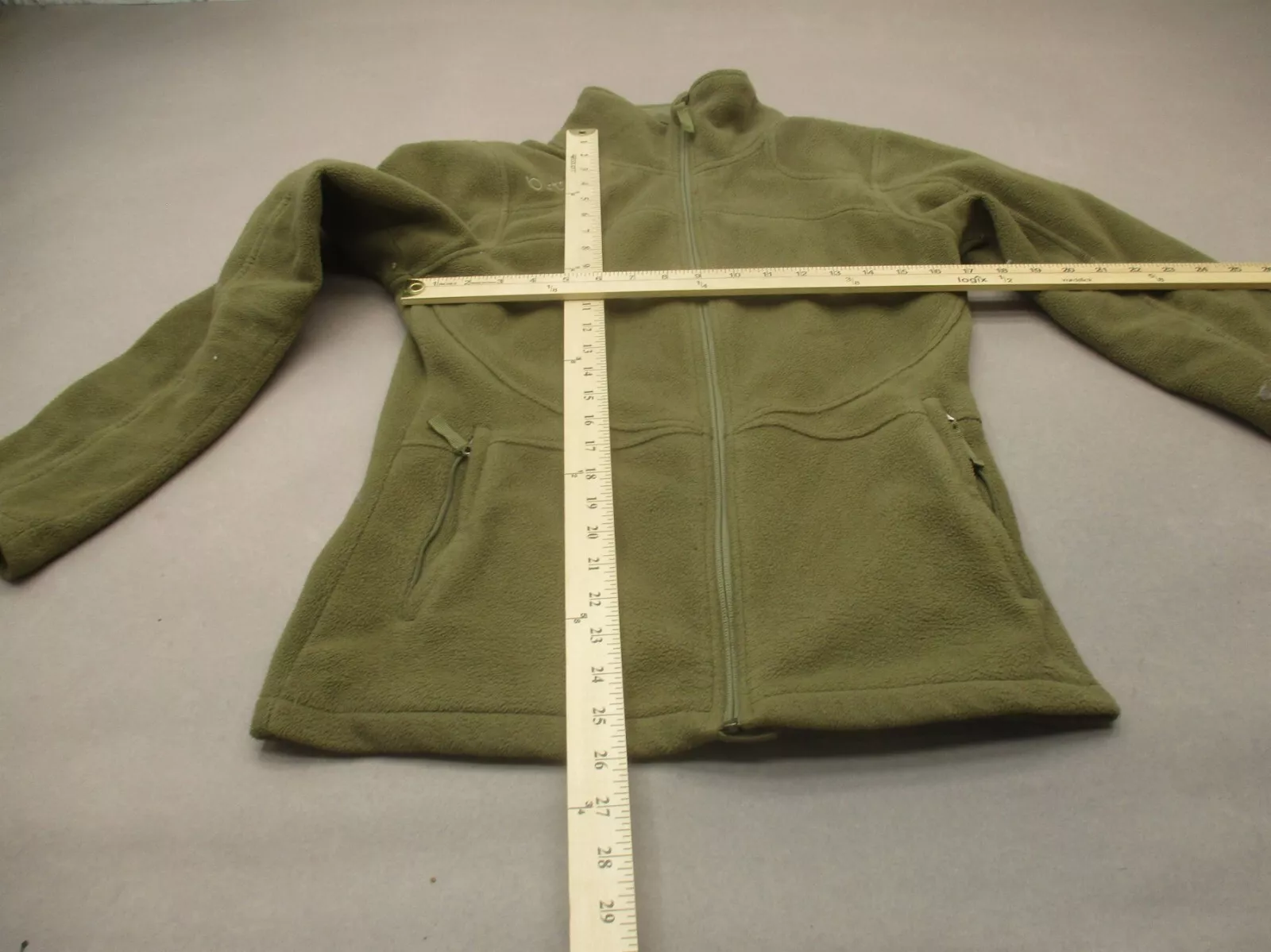 burton dryride full zip stand collar fleece athletic jacket