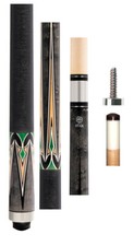 McDermott Star Cue S59 - Grey Stained Birdseye Maple - Free 1x1 Hard Case