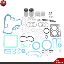 For Kubota Fit For L175 L185 L1501 Tractor Z751 Z750 Engine Overhaul Rebuild Kit
