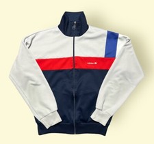 Vintage Adidas 1970s Track Jacket Men  s Medium Vtg 70s Trefoil
