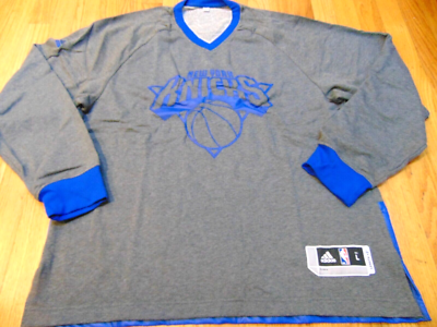 メンテナンス KNICKS ADIDAS NBA AUTHENTIC NEW YORK KNICKS CHRISTMAS SHOOTING LS