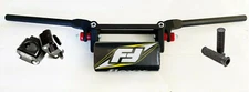 Fasst Co Flexx 15 Quad Low Handlebars Bars Yellow Pad Clamps Grips Universal ATV