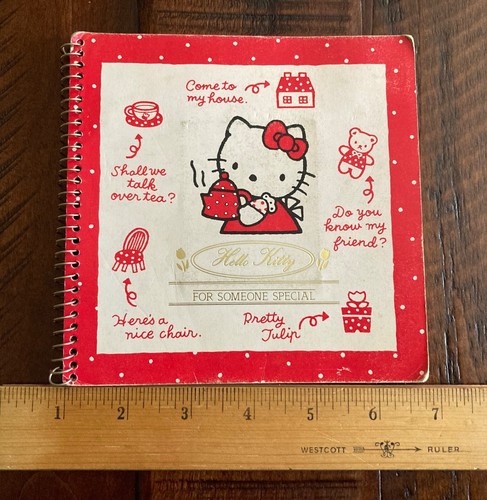 Vintage Sanrio Hello Kitty Booklet 1991 Used Rare - Picture 3 of 8