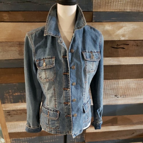 Baccini Women's Denim Jacket - Medium 