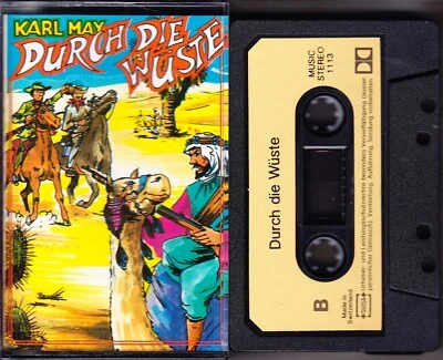 MC Karl May - Durch die Wüste - mc music geschraubt Covervariante - Bild 1 von 2