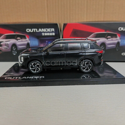 1/43 Scale Mitsubishi OUTLANDER 2023 Black Diecast Car Model Toy