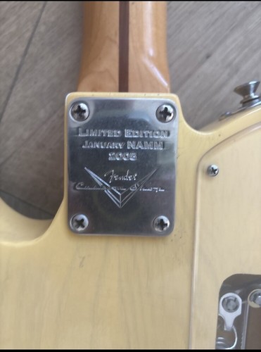 FENDER TELECASTER CUSTOM 52 RELIC 'B' e 'G' bender, costruito, firmato Gene Parsons - Foto 6 di 8