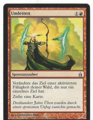 Umleiten Ravnica: Stadt der Gilden Deutsch MINT ungespielt selten zu finden !