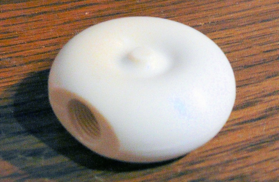 Safety Ivory Color Landing Gear Knob Cessna 172RG, 177RG, 182RG, 210