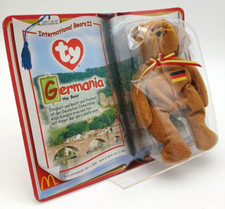 Germania the Bear Ty Beanie Baby International Bears II 2000 Collection Unopened