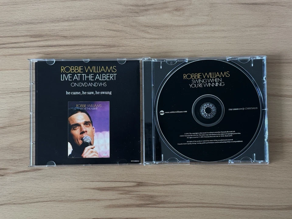 Robbie Williams - Swing When You’re Winning CD | Akzeptabler Zustand - Bild 3 von 3
