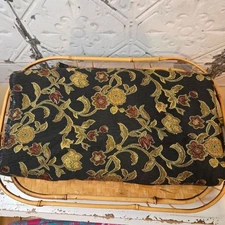 Woven Blanket: Dark Academia Green Throw, Vintage Style Quilt & Cozy Blanket