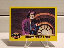 Madness Wears A Smile - 1989 Topps Batman #230