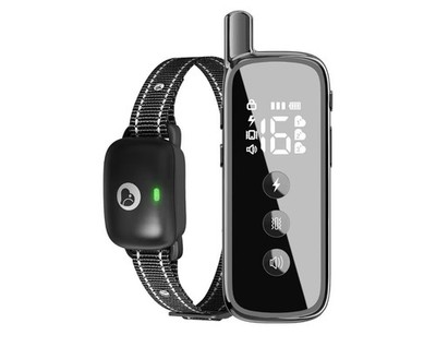 Rechargeable Dog Bark Collar, Static/Shock & Vibration Control, S/M/L