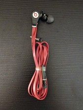 Beats by Dr. Dre Tour 1st Gen Monster Wired Earbuds Red 3.5mm Headphones Mic