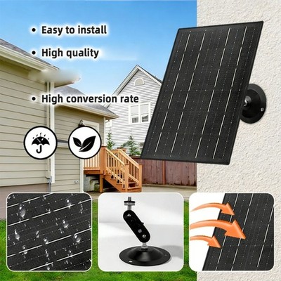 Lightweight 10W Sun Energy Panel Ideal For Security Equipment And Door Alarms