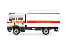 HERPA, MAN TGM DLRG Civil Protection, 1/87 Scale, HER098441