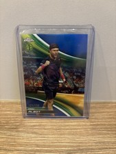 2025 Topps Chrome Tennis #166 Radu Albot Blue Refractor /150