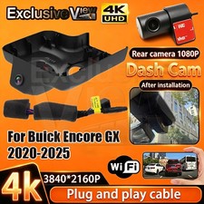 Plug and Play 4K HD 2160P Wifi DVR Dash Cam Camera For Buick Encore GX 2020-2025