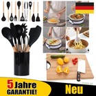 12er,Küchenhelfer Set Silikon Küchenutensilien Set Kochgeschirr Löffel Besteck.`