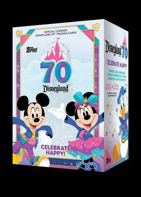 2025 TOPPS DISNEYLAND 70TH ANNIVERSARY BLASTER BOX BRAND NEW SEALED 35 CARDS