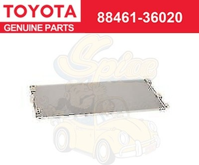 Toyota 88461-36020 COASTER XZB60 Core Cooler Condenser No.2 OEM