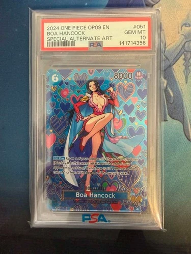 Boa Hancock OP07-051 Emperors of New World/OP09 SP English PSA 10 One Piece