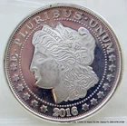 2016  Morgan E Pluribus Unum Silver Trade Unit 1 Troy oz .999 Silver Round