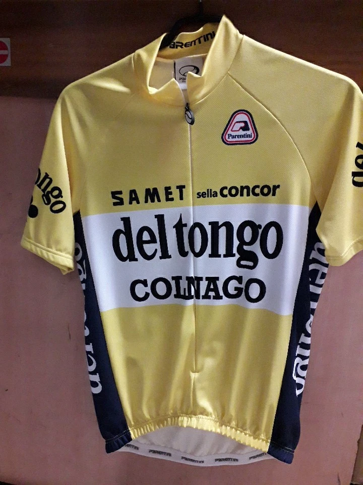 Maillot Vintage Eroica Colnago Iridata – Laine 50%, Taille S