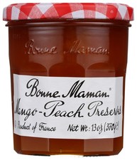 Bonne Maman Mango Peach Preserves 13 Oz Fruit Jam