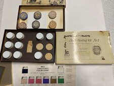 CHINA PAINTING KIT PAINT ANTIQUE FRENCH GERMAN BISQUE DOLLS Bell No 2 MORE!