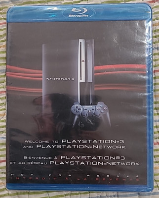 WELCOME TO PS3 AND THE PLAYSTATION NETWORK PLAY BEYOND - BLU RAY DISC