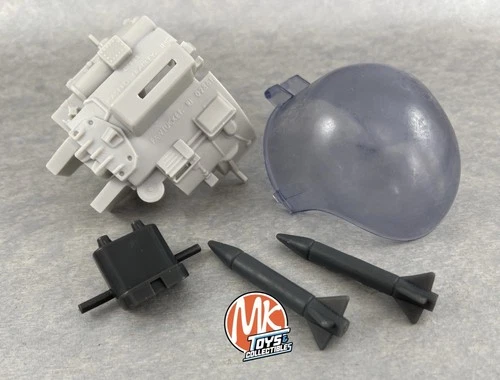 1985 GI JOE 3.75” - COBRA TROUBLE BUBBLE FLIGHT POD - 5-PIECE PARTS LOT