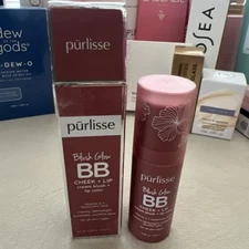 Purlisse BB Stick 2-in-1 Cream Cheek & Lip Color Nude Sugar, NEW IN BOX